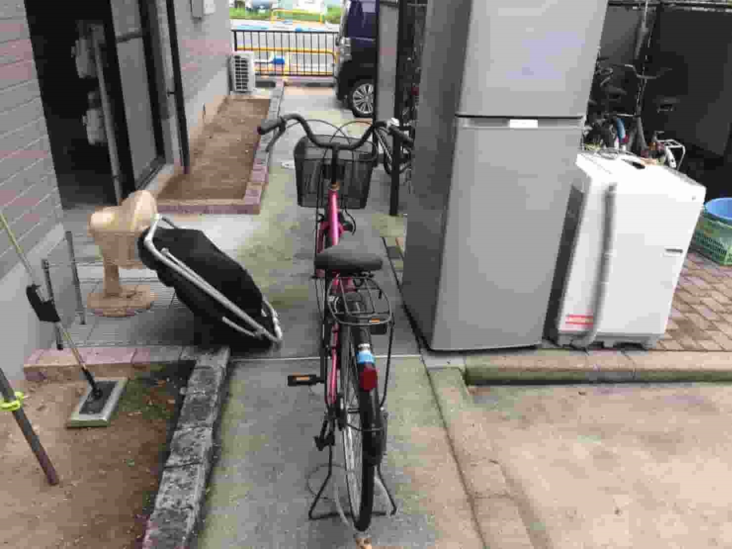名古屋市西区M様の引越しで不要になった家電と粗大ゴミ画像